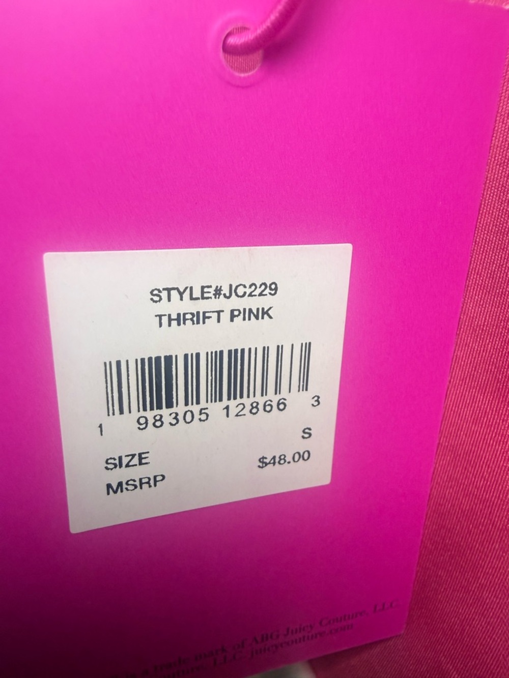 Juicy Couture Pink Sport Skort with White Logo - Picture 4 of 10